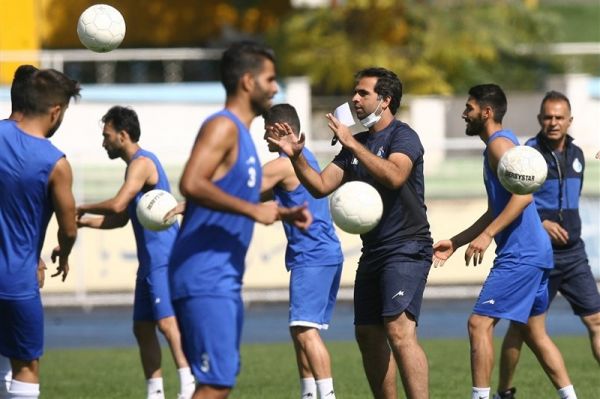  گزارش تمرین  بازگشت دو بازیکن به تمرینات گروهی و غیبت دروازه‌بان استقلال