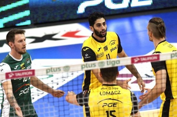 لیگ والیبال لهستان شکست یاران عبادیپور مقابل تیم قعرنشین لهستان