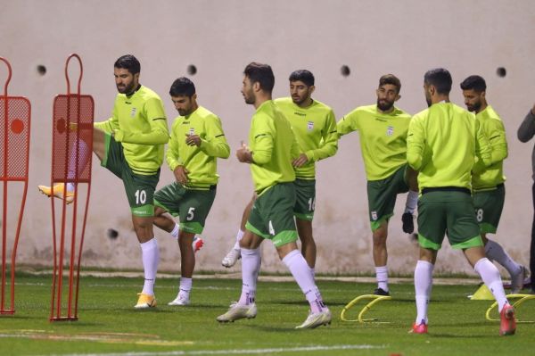  گزارش تصویری  ادامه تمرین تیم ملی ایران در اردن