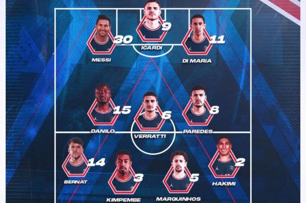 ترکیب پاریسن ژرمن و لنس؛ مسی در مثلث آرژانتینیها بدون نیمار و امباپه