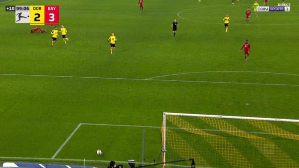 دروازهخالی عجیبی که تولیسو در دقیقه 100 مقابل دورتموند به بیرون زد