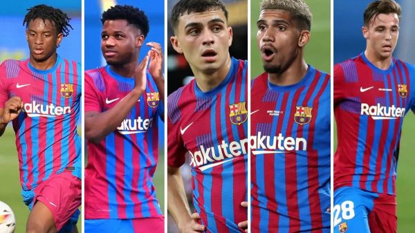 تیم رویایی زیر 23 سالههای بارسلونا از پدری تا تورس و فاتی