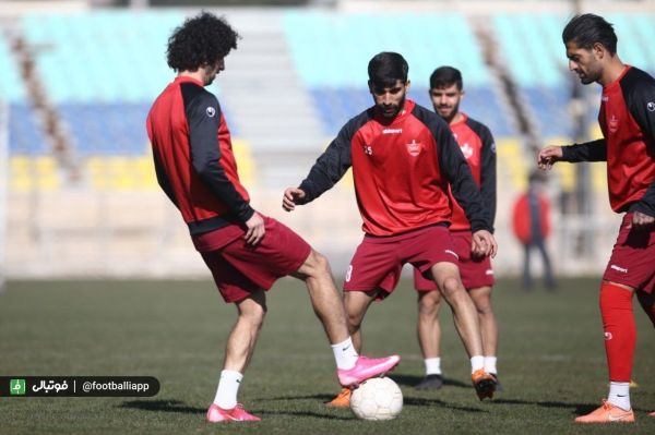 گزارش تصویری تمرین تیم پرسپولیس پنجشنبه ۱۵ دی