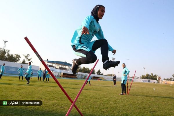  گزارش تصویری  تمرین تیم ملی فوتبال بانوان یکشنبه ۱۹ دی