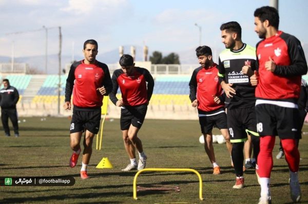 گزارش تمرین پرسپولیس جلسه فنی و غیبت 5 بازیکن در کارهای گروهی سرخ پوشان