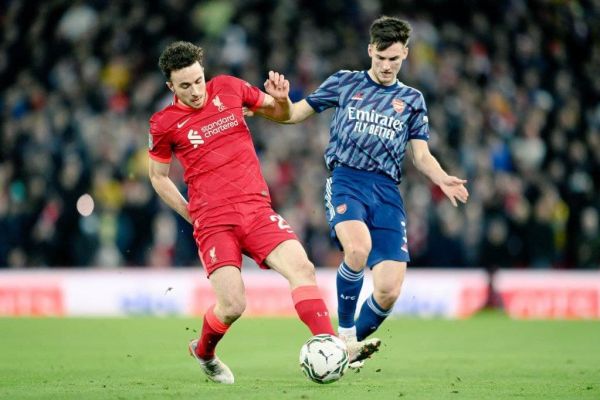  تیم 10 نفره آرتتا از لیورپول مساوی گرفت