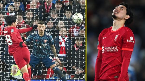  فرصت‌سوزی باورنکردنی بازیکن لیورپول و مسخره شدن توسط مدافع آرسنال عکس
