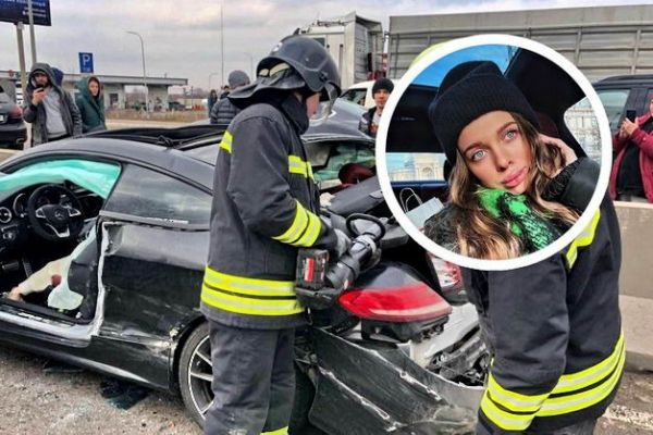  مرگ همسر فوتبالیست اوکراینی در سانحه رانندگی