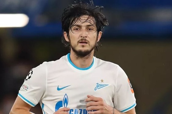 شوخی جالب باشگاه زنیت با مهاجم تیم ملی ایران عکس