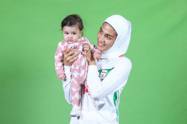  آرنیکا؛ نمادِ تیم‌ملی فوتبال زنانِ ایران  عکس