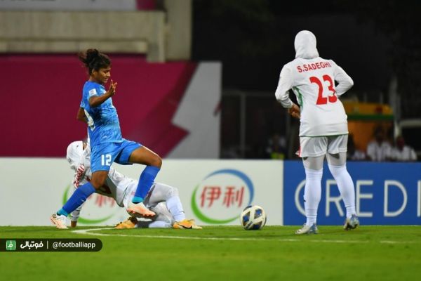 گزارش تصویری تیم ملی بانوان ایران صفر - تیم ملی بانوان هند صفر