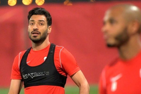  تهدید به اخراج لژیونر ایرانی از الریان  انتقاد شدید از خلیل زاده و خامس  عکس