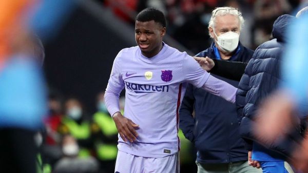  شب وحشتناک بارسلونا  مصدومیت بازیکن شماره 10