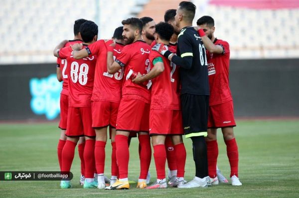 عکس تیمی پرسپولیس با یک میهمان محبوب عکس