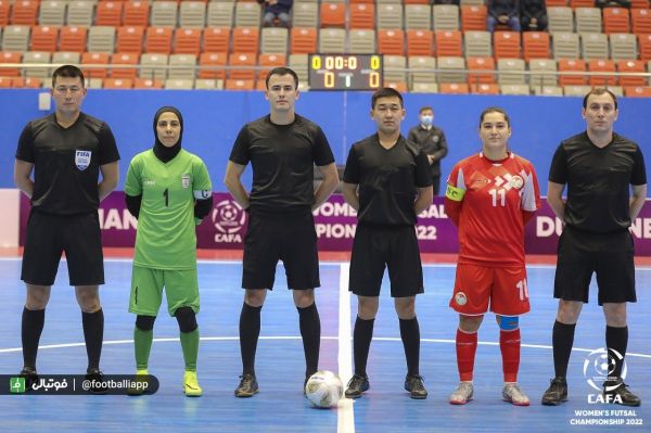  گزارش تصویری  برتری پرگل تیم ملی فوتسال بانوان برابر تاجیکستان