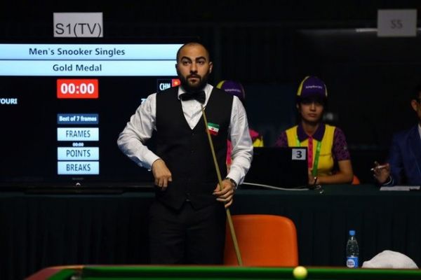  دومین پیروزی وفایی در رقابت‌های اسنوکر شوت آوت