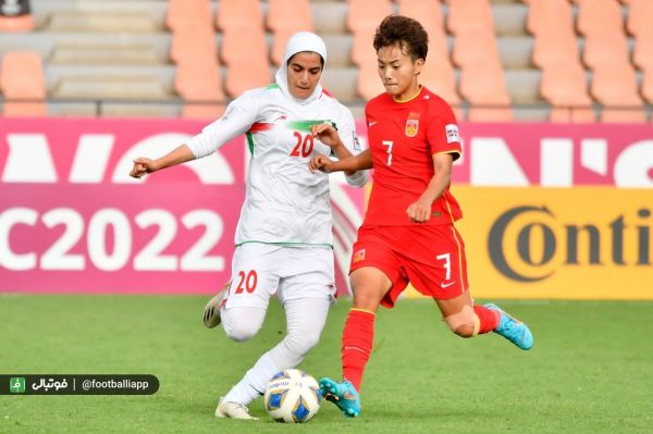 گزارش تصویری تیم ملی بانوان ایران صفر - تیم ملی بانوان چین ۷