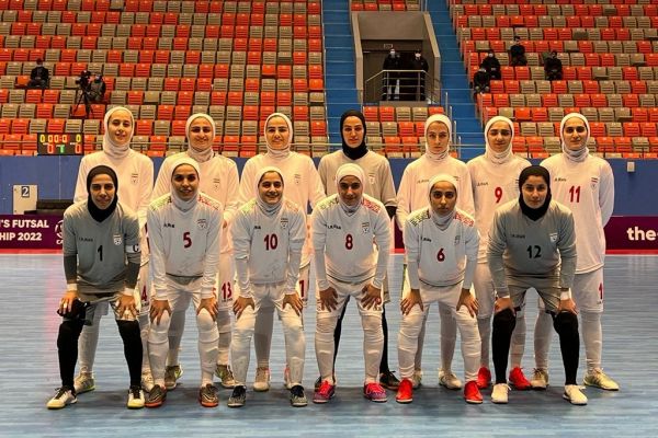  فوتسال جام کافا  بانوان ایرانی قرقیزستان را گلباران کردند