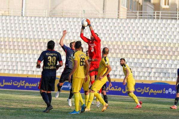 فجرسپاسی یک - نساجی یک طاهرخانی ناجی ساکت و نساجی فجر، برد را با مساوی طاق زد