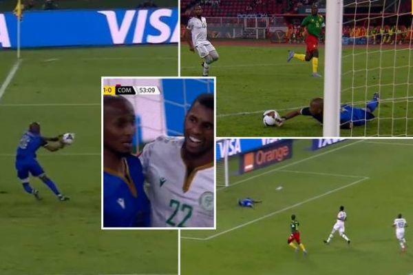 توپگیریهای عالی دفاع چپ کومور درون دروازه