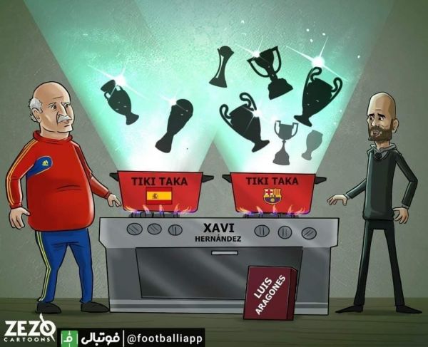  کاریکاتور  به بهانه تولد ژاوی هرناندز؛ عامل اصلی موفقیت تیکی تاکا