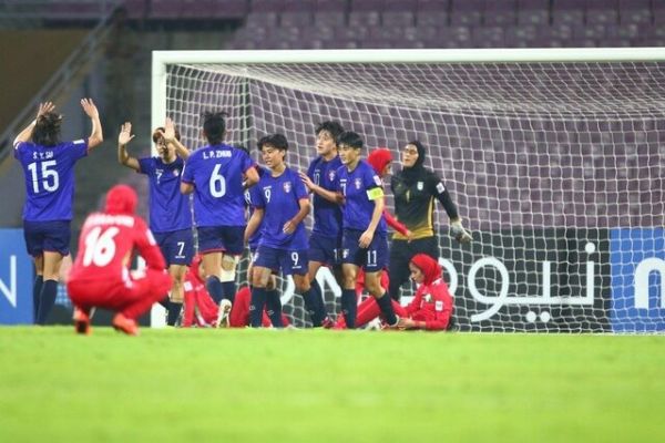 صعود ۸ تیم به یک چهارم نهایی جام ملتهای فوتبال زنان آسیا معجزه برای ایران رخ نداد