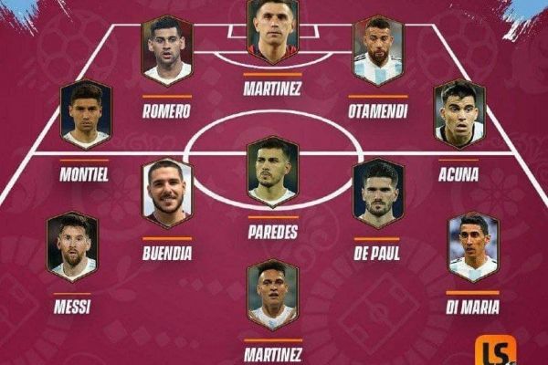  ترکیب احتمالی آرژانتین برای جام جهانی قطر؛ مسی و آخرین جام جهانی