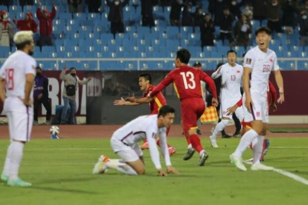  انتخابی جام جهانی ۲۰۲۲ قطر  ویتنام به نخستین برد رسید  چین رسما از صعود به جام جهانی بازماند