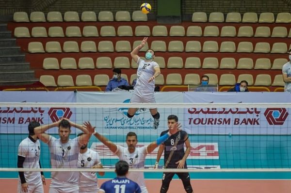 لیگ برتر والیبال پیروزی هورسان رامسر و فولاد سیرجان در آغاز هفته بیست و سوم