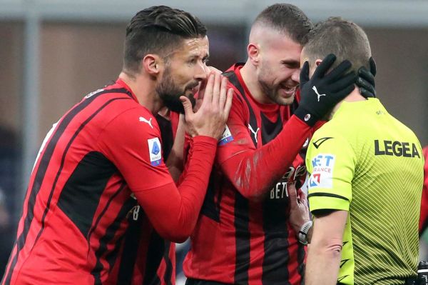  افشای مکالمات بین میلانی‌ها و داور بازی با اسپتزیا  ثابت کن قوی هستی