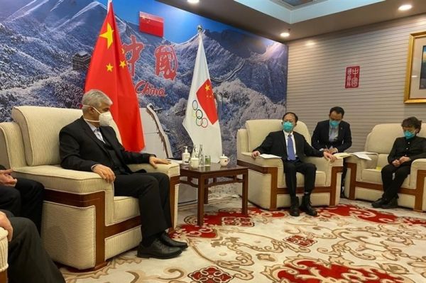 دیدار سجادی و صالحی امیری با وزیر ورزش چین