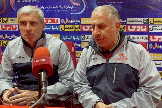  مترجم سولدو غایب تمرینات تراکتور در نیم فصل