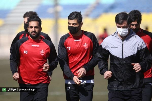  ریکاوری و تمرین پرسپولیسی‌ها پس از بازگشت از سیرجان
