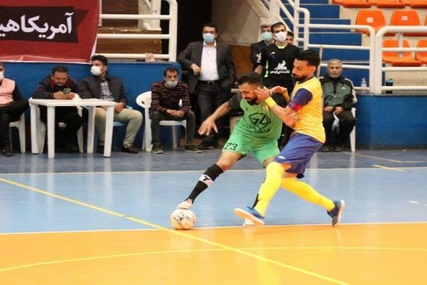 لیگ برتر فوتسال کراپ الوند برابر شهروند ساری دیدار حساس مس سونگون و گیتی پسند