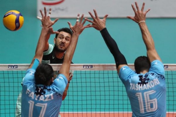  لیگ برتر والیبال  پاس گرگان آخرین سهمیه پلی‌آف  پیروزی سایپا مقابل آذرباتری