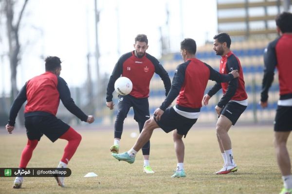 گزارش تصویری تمرین تیم پرسپولیس شنبه ۲۳ بهمن