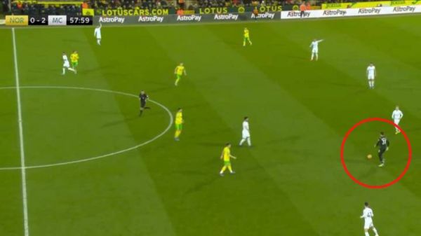  لحظه‌ای که حوصله دروازه‌بان منچسترسیتی مقابل نوریچ سر رفت