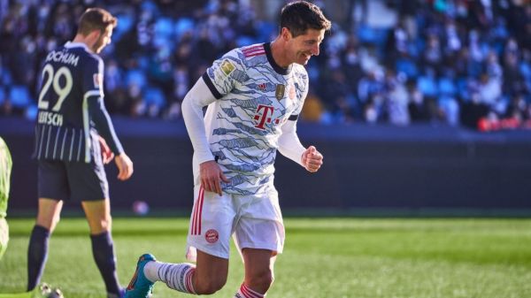  لواندوفسکی و ثبت یک رکورد شخصی جدید در شب باخت تیمش به بوخوم