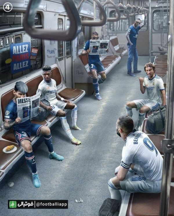  طرح زیبای 433 به بهانه آغاز مرحله یک هشتم نهایی لیگ قهرمانان اروپا