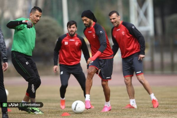 گزارش تصویری تمرین تیم پرسپولیس چهارشنبه ۲۷ بهمن