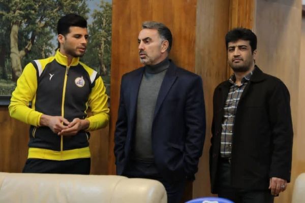 دیدار فکری با مدیرعامل نفت مسجدسلیمان عکس