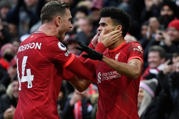  واکنش بازیکنان لیورپول به اولین گلزنی هم‌تیمی جدید