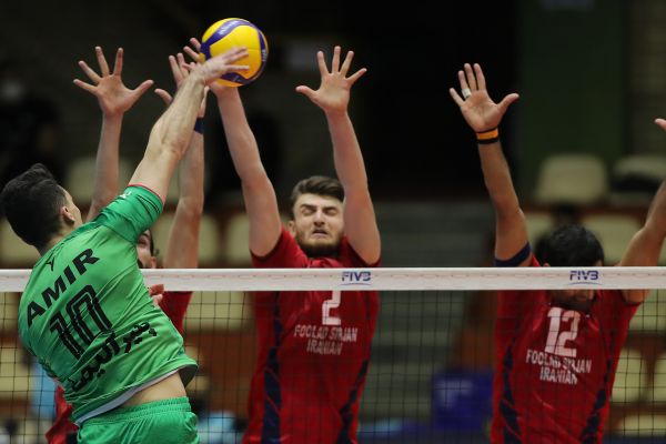 پلیآف لیگ برتر والیبال شکست دور از انتظار آملیها مقابل فولاد