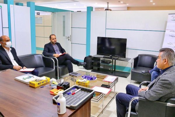  نخستین جلسه کاری حمید استیلی در مرکز ملی فوتبال ایران