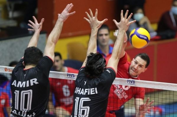  لیگ برتر والیبال  فولاد سیرجان با شکست هراز آمل به نیمه نهایی رسید