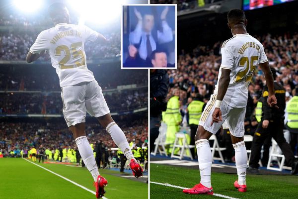 روزی که وینیسیوس در الکلاسیکو مقابل چشمان رونالدو به سبک او خوشحالی کرد