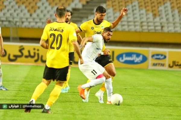  سپاهان ۲ - فجرسپاسی صفر  شهریار ناجی سپاهان در نقش جهان  مقاومت فجر جواب نداد