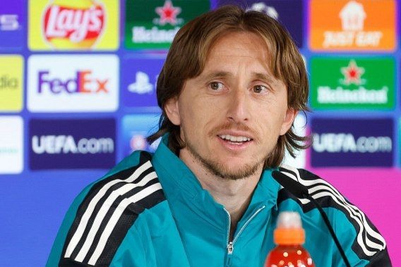 نشست خبری لوکا مودریچ پیش از بازی حساس رئالیها مقابل پاریسنژرمن