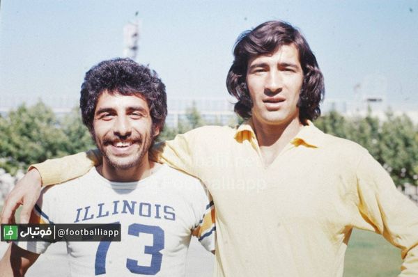  نوستالژی  ناصر حجازی و اسماعیل حاج‌رحیمی‌پور ستاره‌های آبی و قرمز در دهه پنجاه