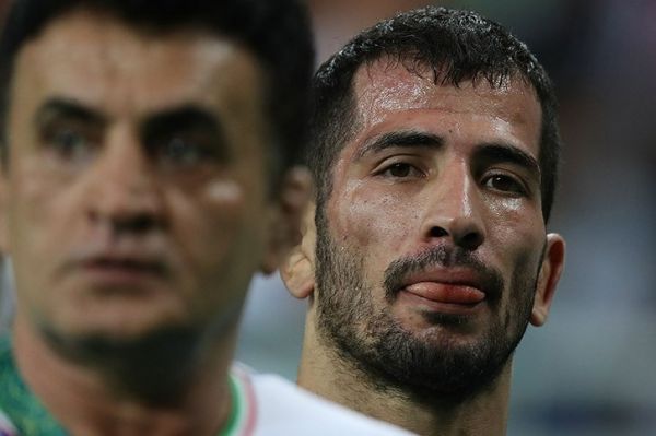 حضور قهرمان المپیک در اردوی تیم ملی کشتی فرنگی جوانان در زاهدان